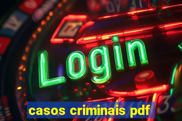 casos criminais pdf